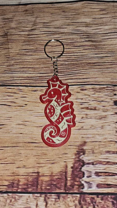Custom Keychain - Personalized 3D printed keychain